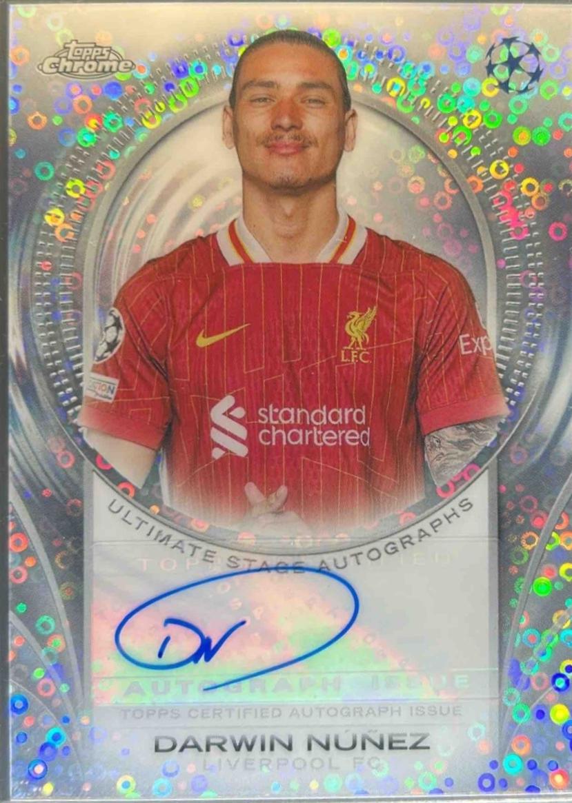 Darwin Nunez - UEFA Ultimate Stage Chrome Autograph #USCA-DN