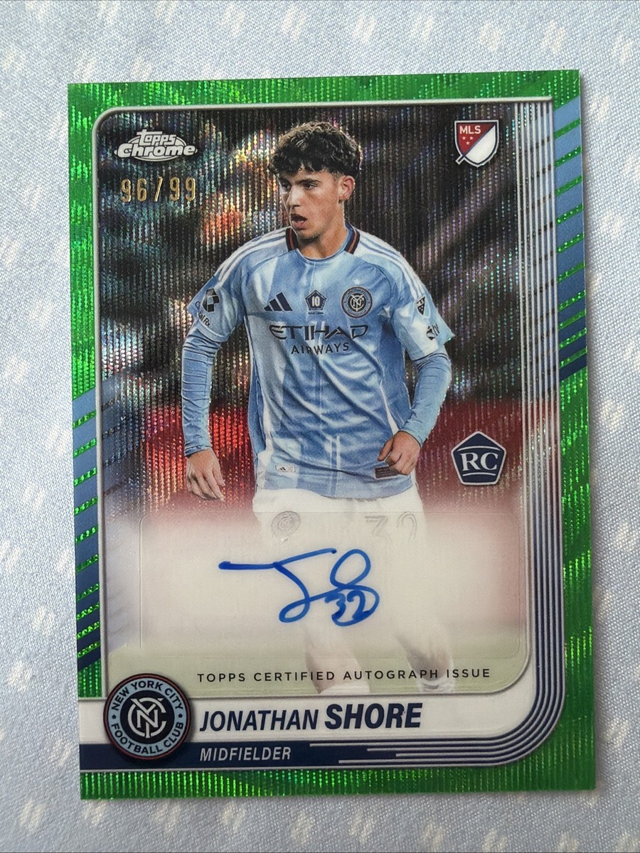 Jonathan Shore - Chrome MLS Autograph #CA-JS