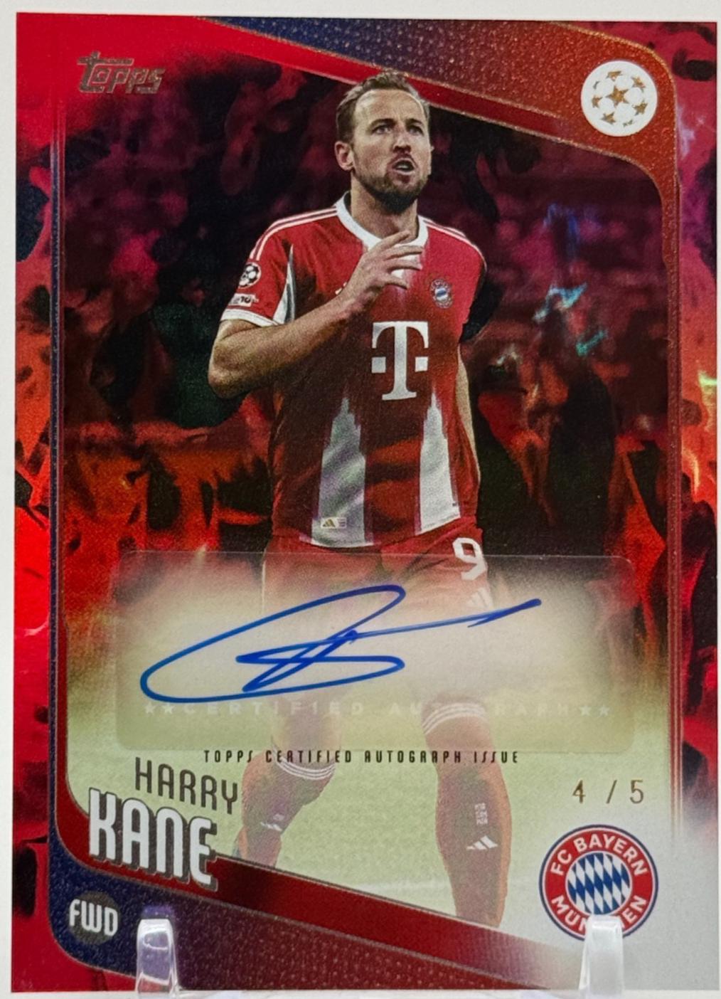 Harry Kane - UEFA Autograph #BA-HK