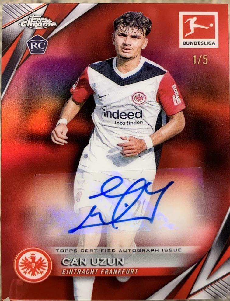 Can Uzun - Chrome Bundesliga Autograph #BA-CU