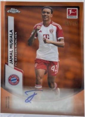 Jamal Musiala - Chrome Bundesliga Autograph #BCA-JM