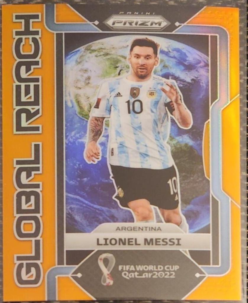 Lionel Messi - Prizm World Cup Global Reach #10
