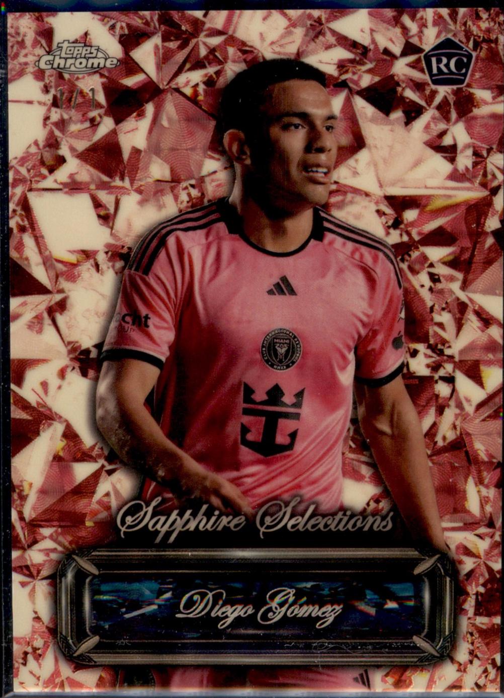 Diego Gomez - Chrome Sapphire MLS Selections #SS-7