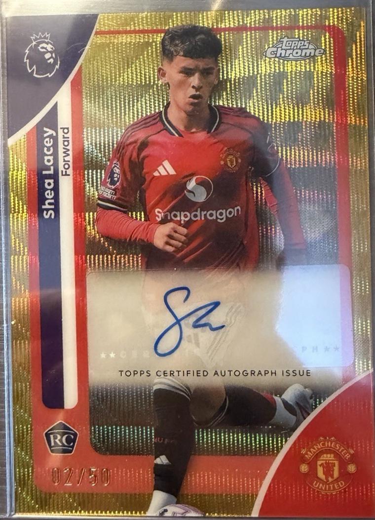 Shea Lacey - Chrome Premier League Autograph #CA-SL