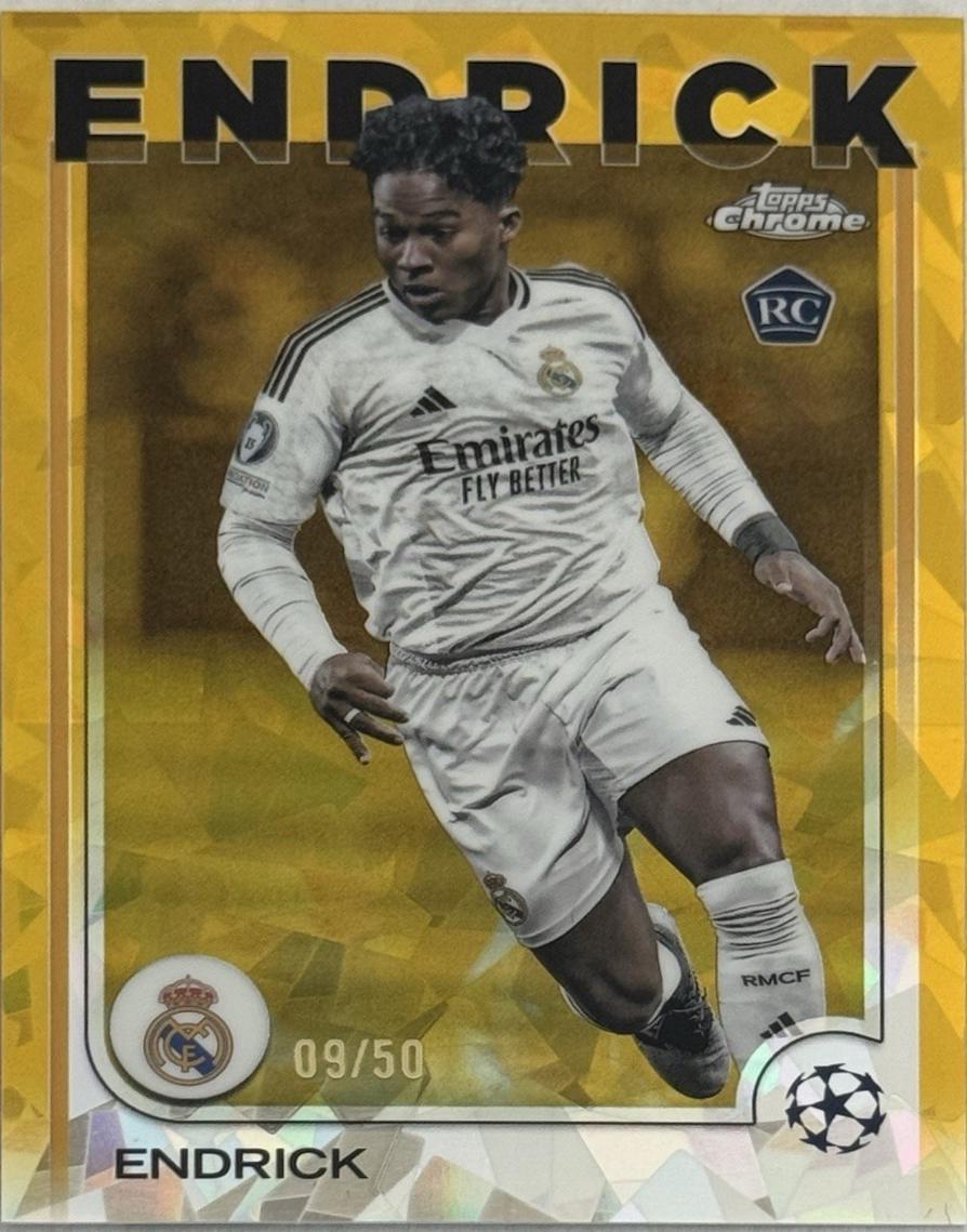 Endrick - Chrome UEFA #100