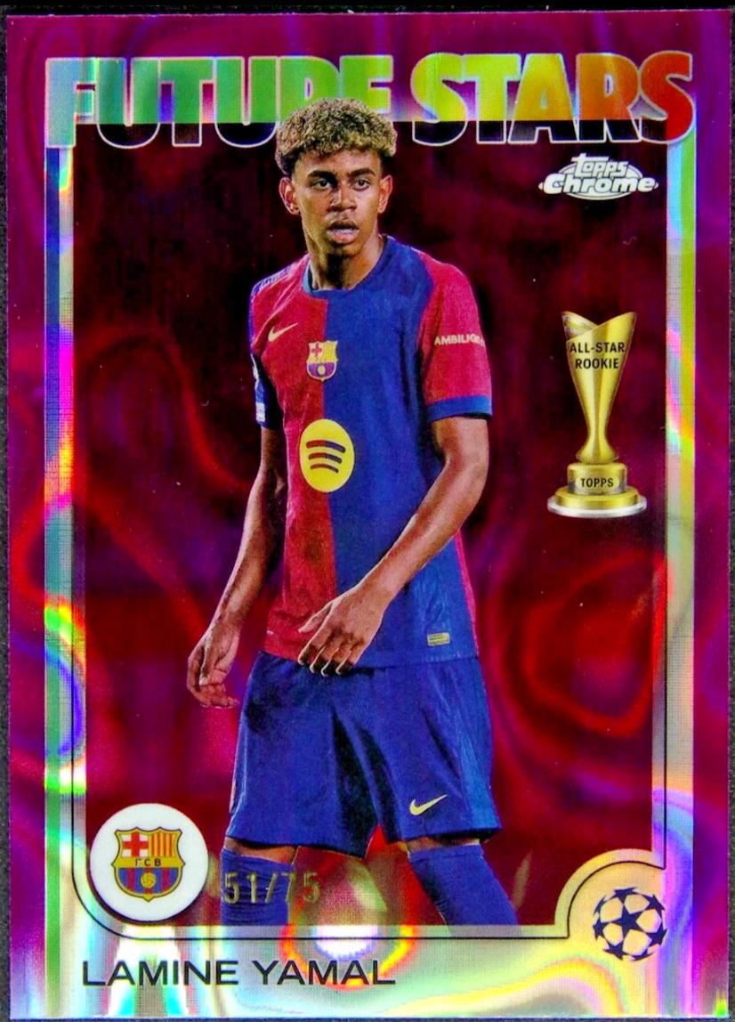 Lamine Yamal - Chrome UEFA #27