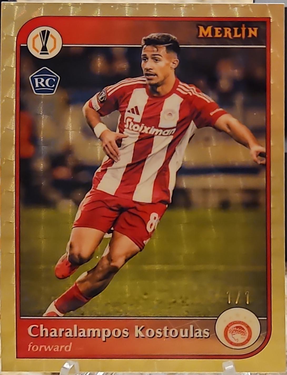 Charalampos Kostoulas - Merlin UEFA #180