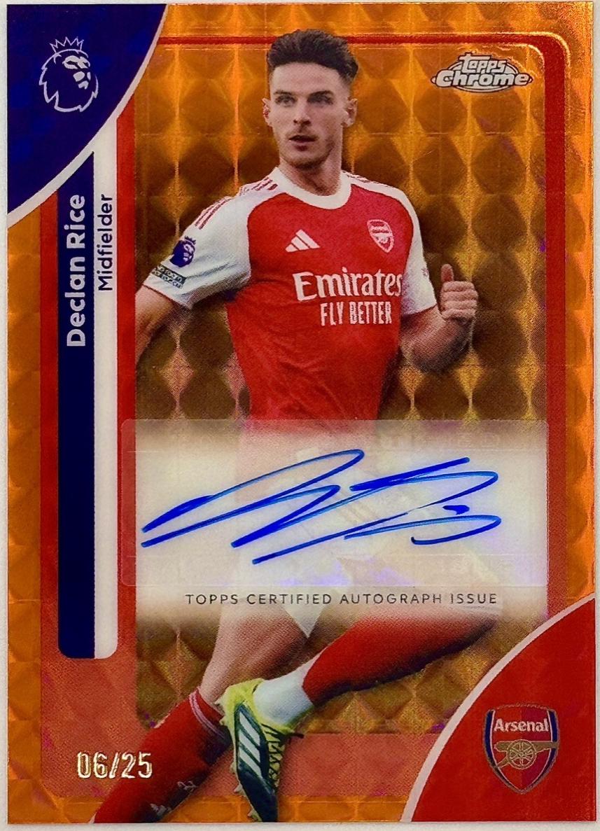 Declan Rice - Chrome Premier League Autograph #CA-DR