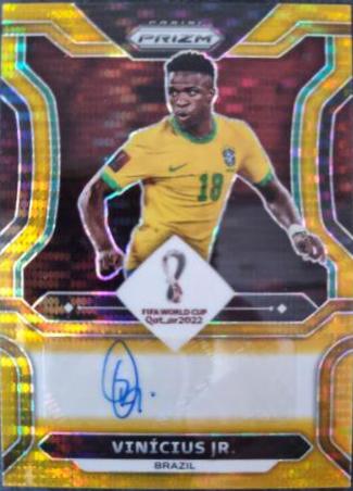 Vinicius Jr. - Prizm World Cup Signatures #S-VJR