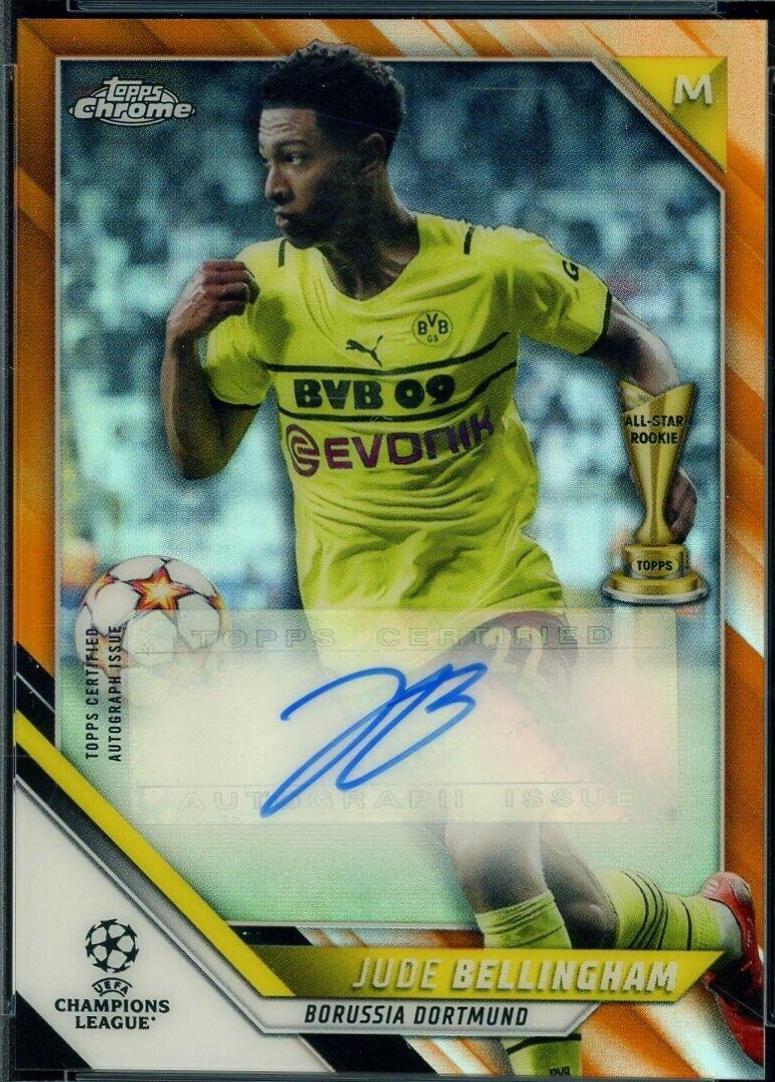 Jude Bellingham - Chrome UEFA Champions League Autographs #CA-JB