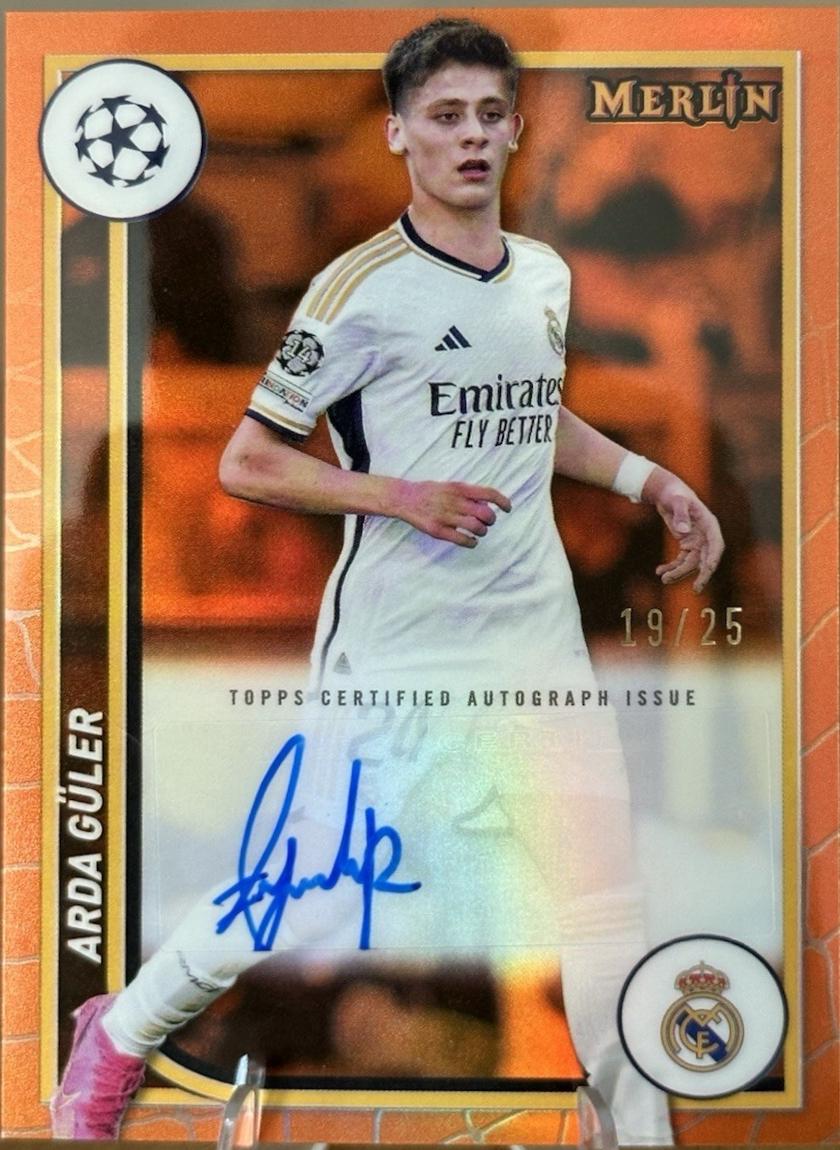 Arda Guler - Merlin UEFA Autograph #AU-AG