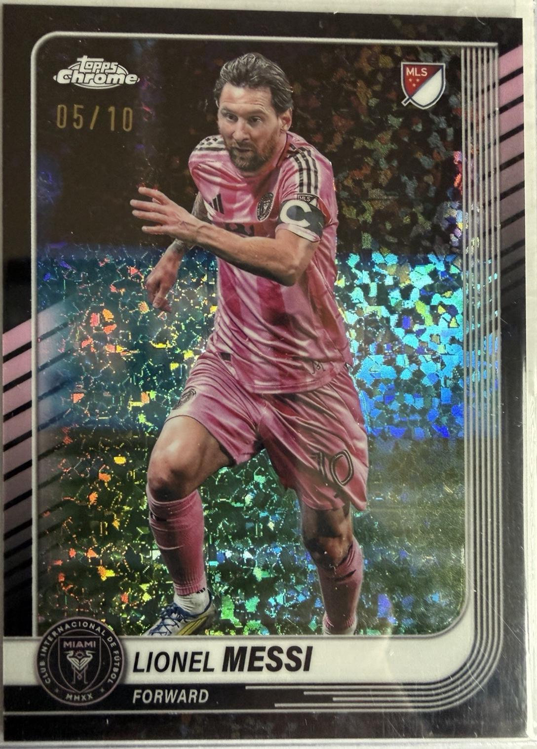 Lionel Messi - Chrome MLS #10