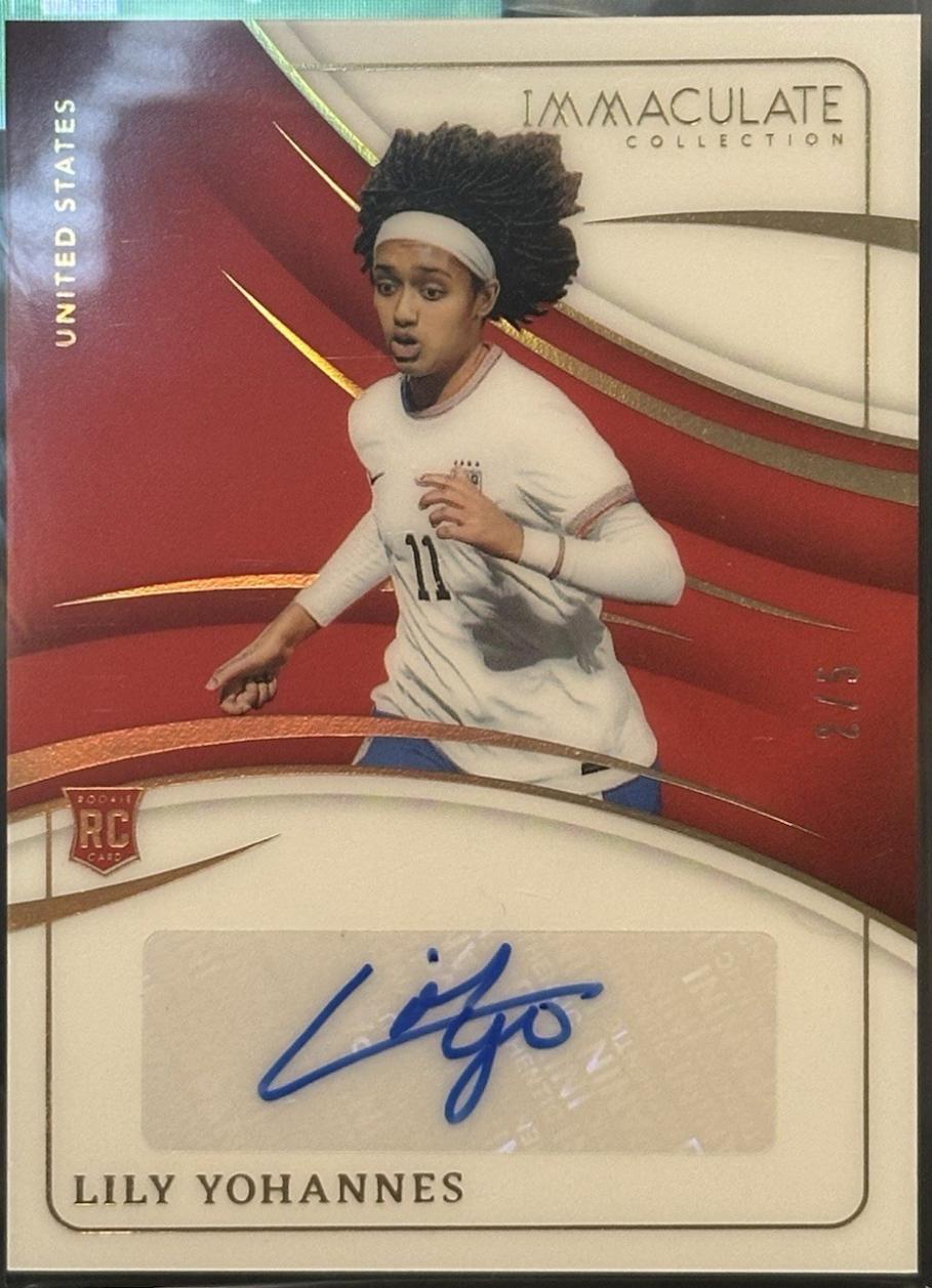 Lily Yohannes - Immaculate Autograph #32