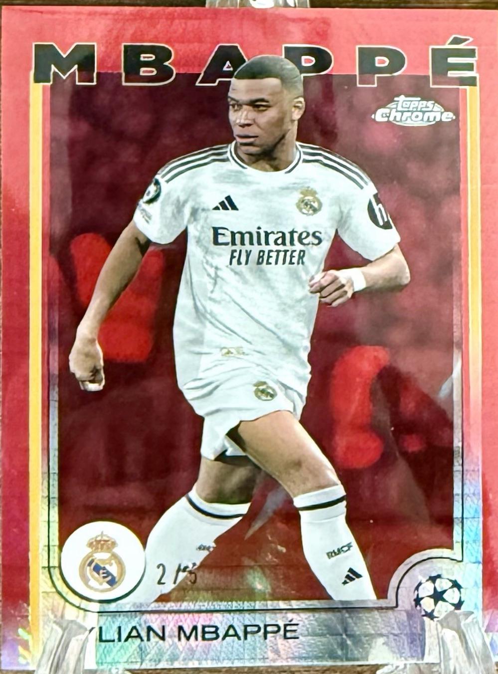 Kylian Mbappe - Chrome UEFA #1