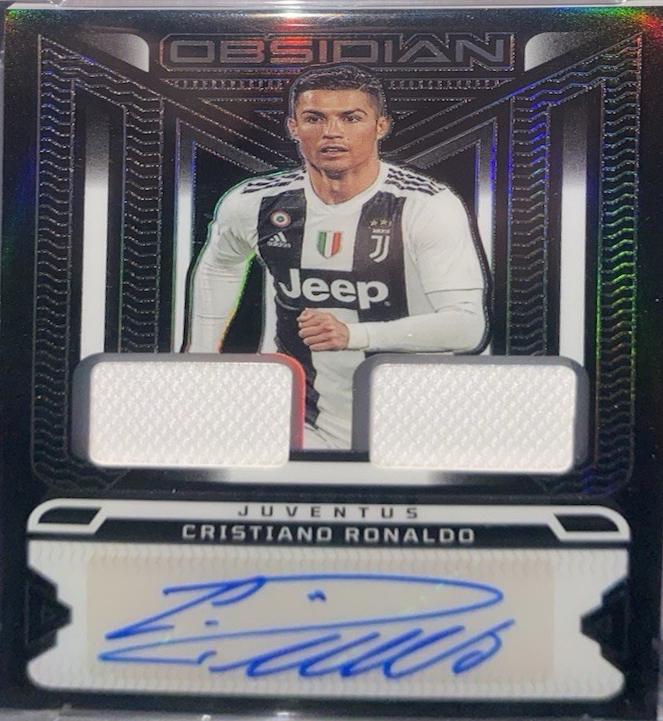 Cristiano Ronaldo - Obsidian Dual Jersey Ink Autographs #DJI-CR7