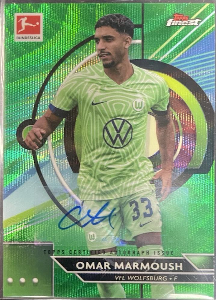Omar Marmoush - Finest Bundesliga Autographs #BCA-OM