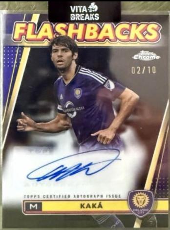 Kaka - Chrome MLS Flashbacks Autograph #FA-KA