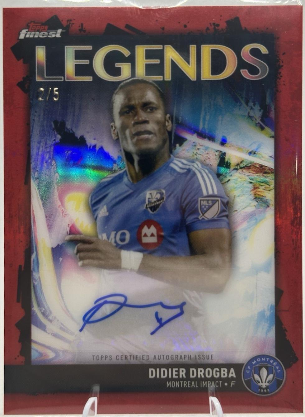 Didier Drogba - Finest MLS Legends Autograph #FLA-DD