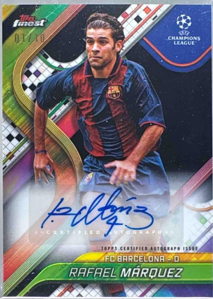 Rafael Marquez - Finest UEFA Autograph #BA-MQ