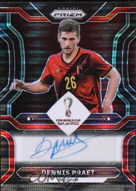 Dennis Praet - Prizm World Cup Signatures #S-DPR