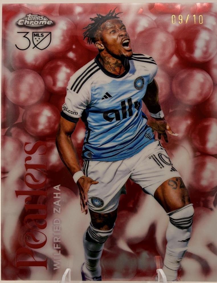 Wilfried Zaha - Chrome MLS Pearlers #P-4