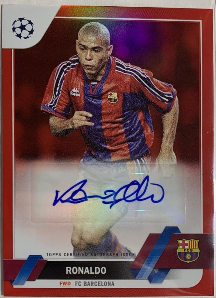 Ronaldo - UEFA Club Competitions Autographs #A-R