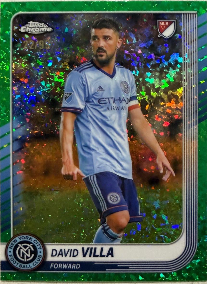 David Villa - Chrome MLS 1995 #NF-16