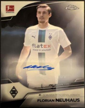 Florian Neuhaus - Chrome Bundesliga Autographs #BCA-FNE