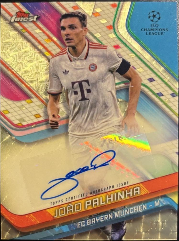 Joao Palhinha - Finest UEFA Autograph #BA-JP