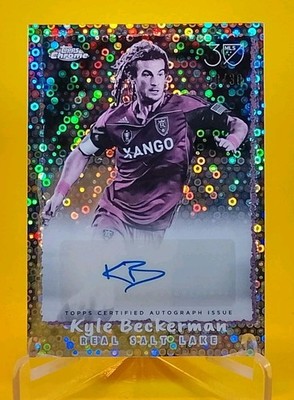 Kyle Beckerman - Chrome MLS 1995 Autograph #NFA-KB