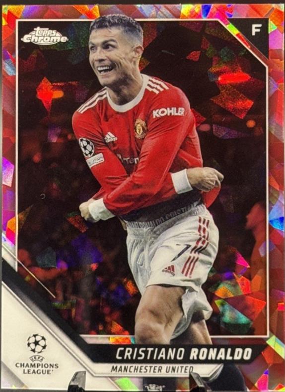 Cristiano Ronaldo - Chrome Sapphire UEFA Champions League #10