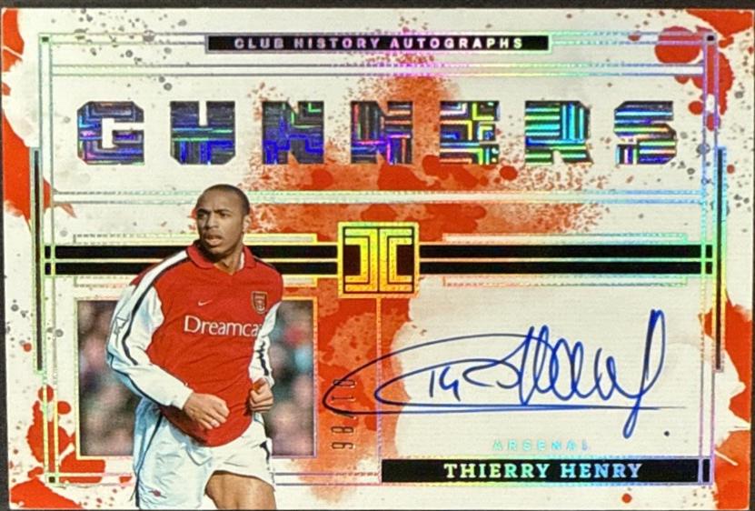Thierry Henry - Impeccable Premier League Club History Autograph #7