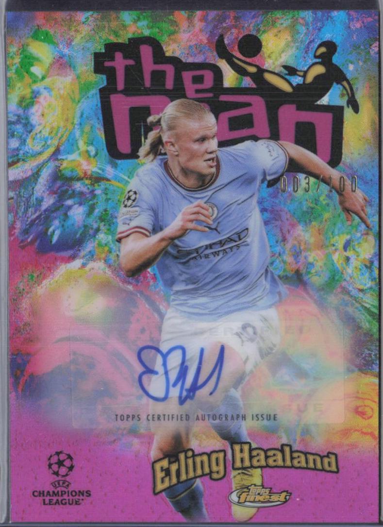 Erling Haaland - Finest UEFA Club Competitions Autographs #A-EH