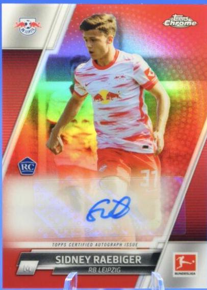 Sidney Raebiger - Chrome Bundesliga Autographs #BCA-SR