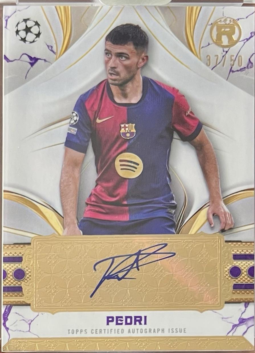 Pedri - Reverence UEFA Autograph #RA-PD