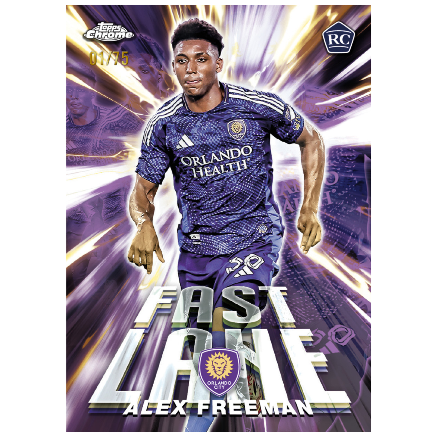 Alex Freeman - Chrome MLS Fast Lane #FL-16