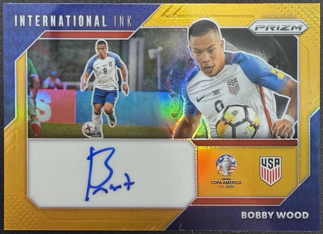 Bobby Wood - Prizm Copa America International Ink #II-BW