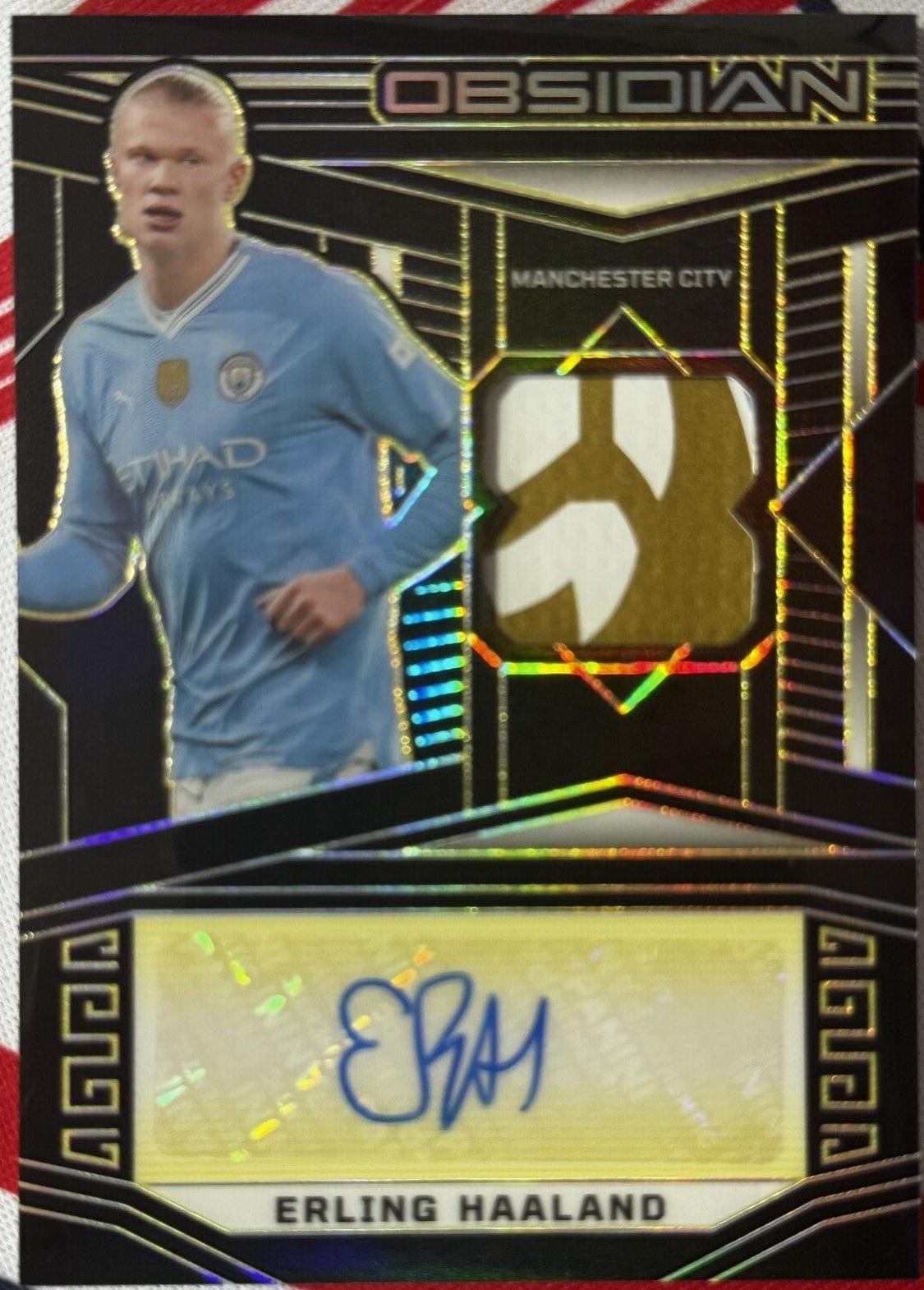 Erling Haaland - Obsidian Jersey Autograph #JA-EH