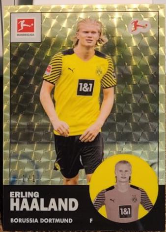 Erling Haaland - Chrome Bundesliga 1963 Topps #TAN-9