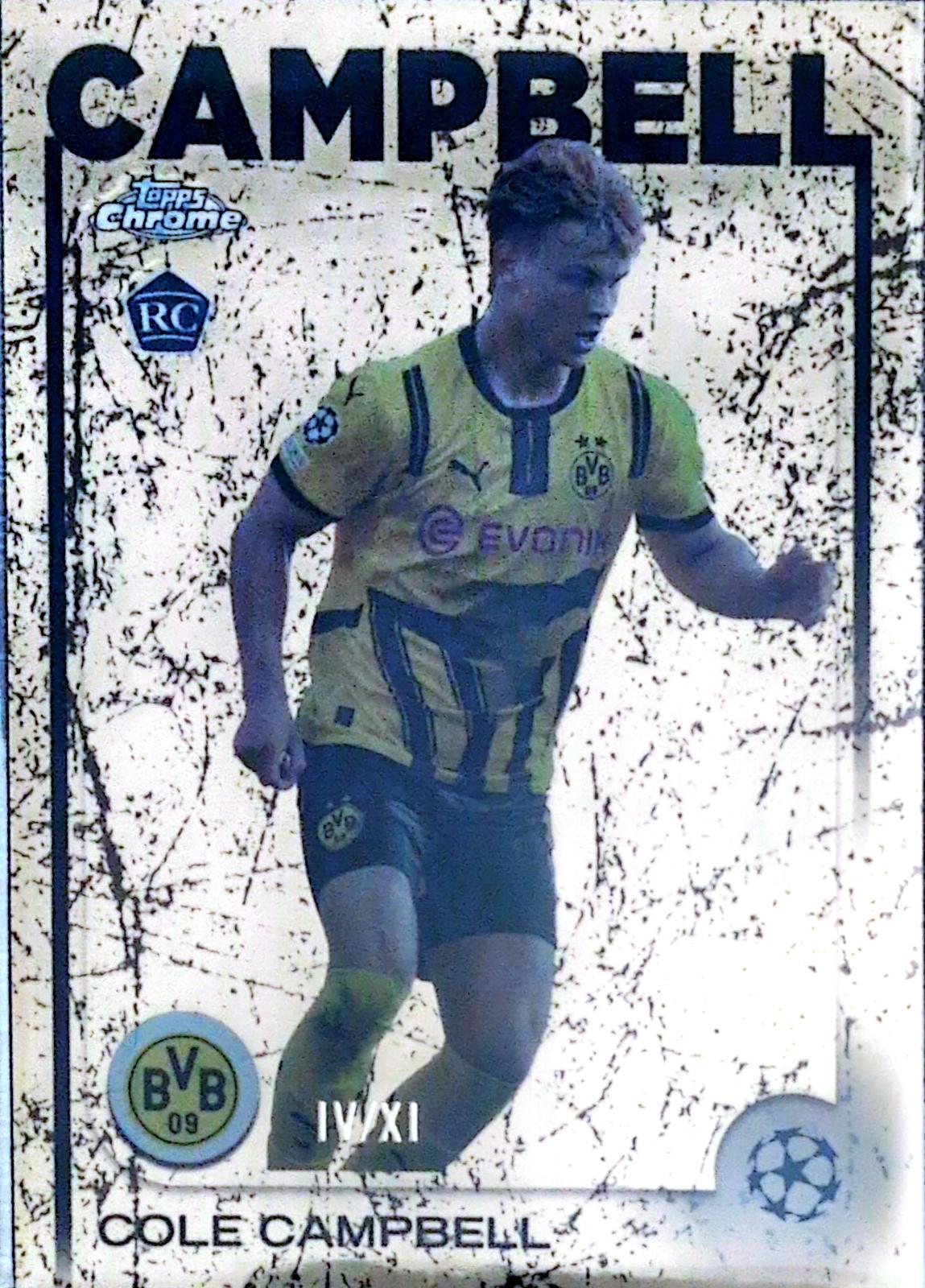 Cole Campbell - Chrome UEFA #191