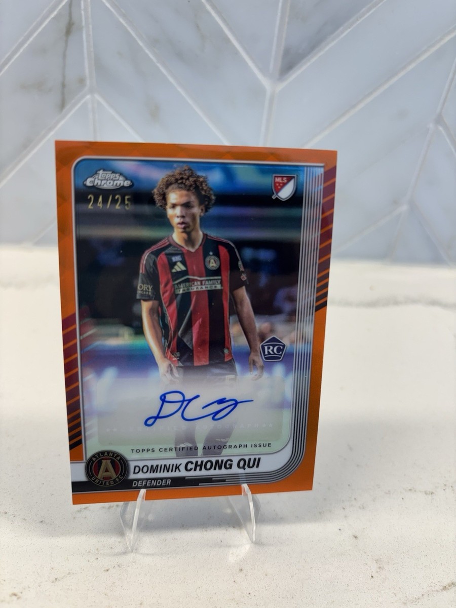 Dominik Chong Qui - Chrome MLS Autograph #CA-CQ