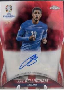 Jude Bellingham - Chrome Sapphire UEFA Euro Autograph #CA-JB