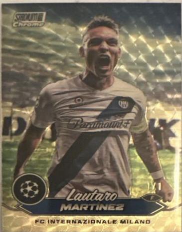 Lautaro Martinez - Stadium Club Chrome UEFA #10