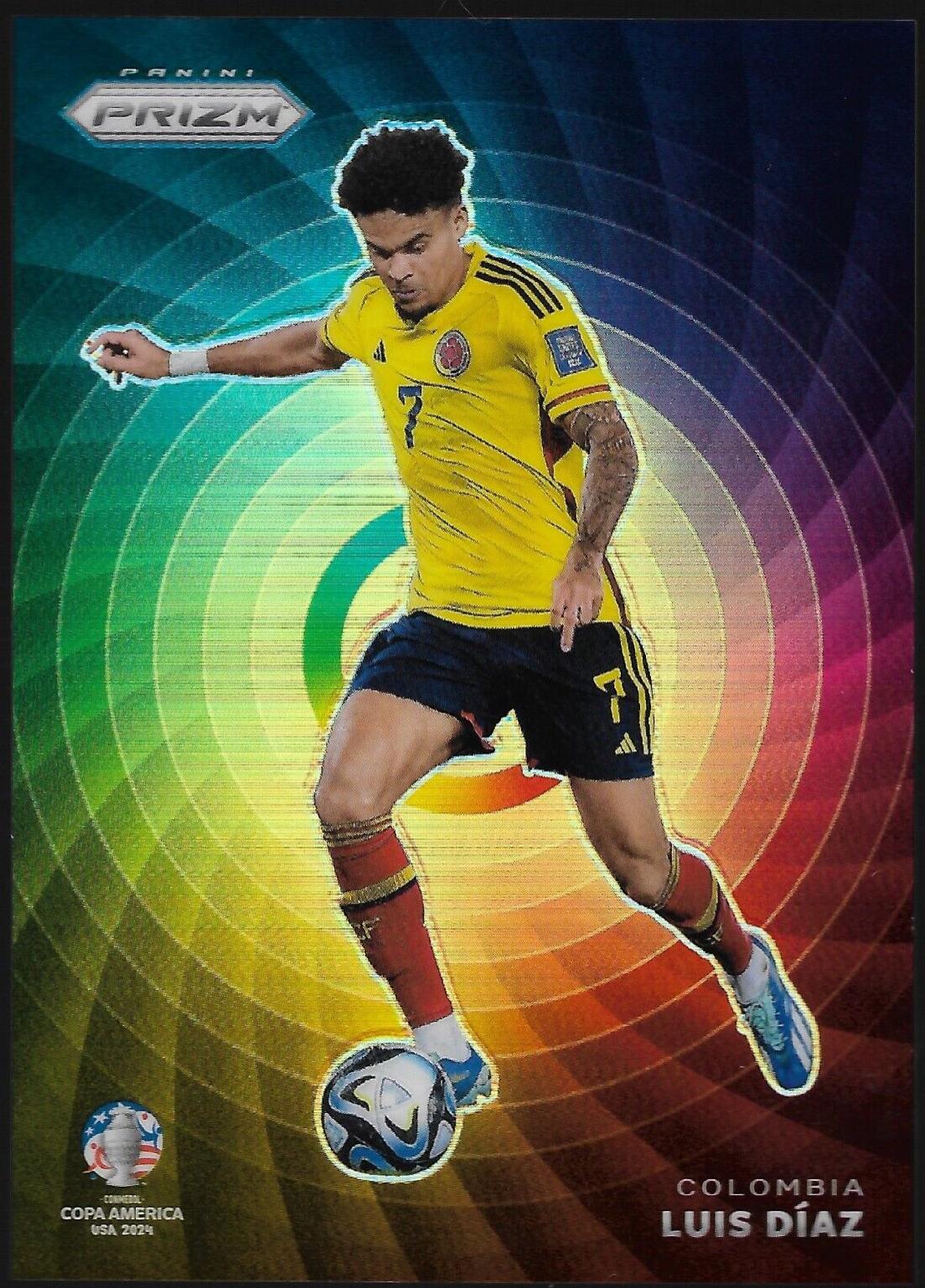 Luis Diaz - Prizm Copa America Color Wheel #3