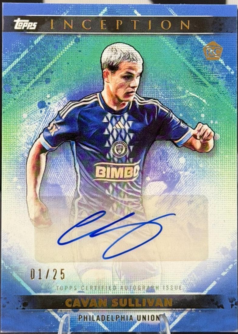 Cavan Sullivan - Inception MLS Autograph #53A