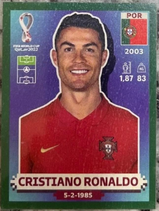 Cristiano Ronaldo - World Cup Qatar Stickers #POR18