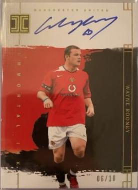 Wayne Rooney - Impeccable Premier League Immortal Ink #INK-WR