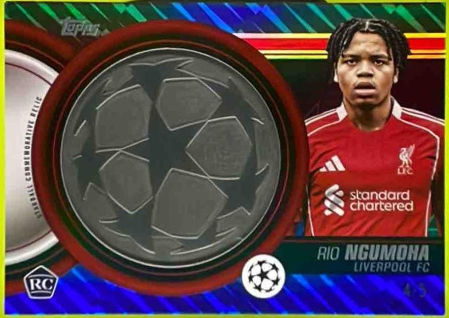 Rio Ngumoha - UEFA Starball Commemorative Relic #SCR-RN