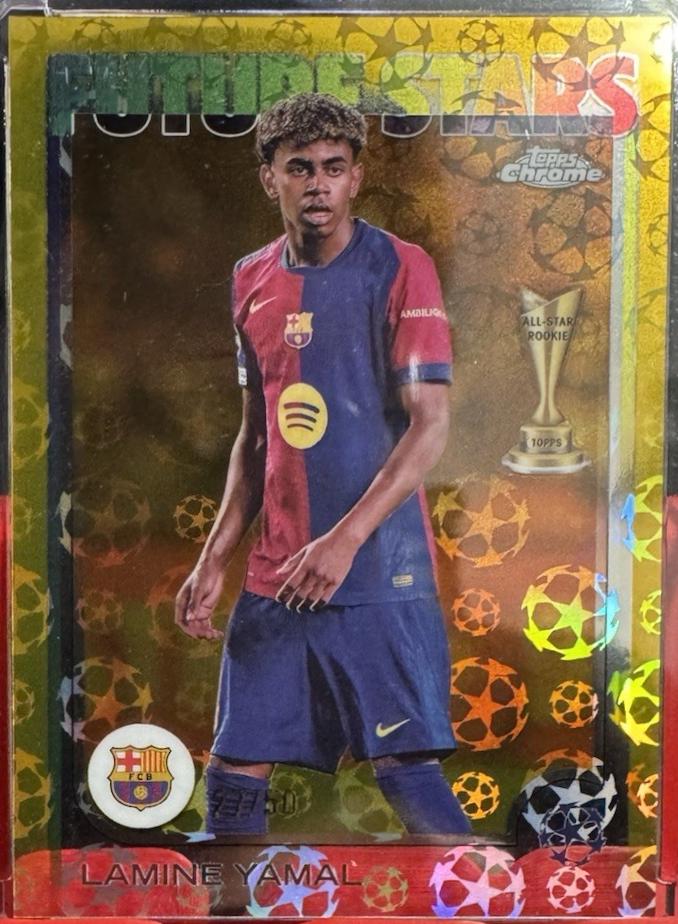 Lamine Yamal - Chrome UEFA #27