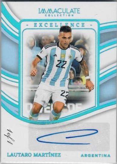 Lautaro Martinez - Immaculate Excellence Autograph #EA-LMZ